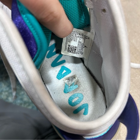 Jordan Mars 270 Grape Mens Size 8.5 / wmns 10 Basketball Shoes  CD7070-135 - Picture 5 of 6